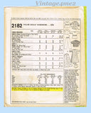 1960s Vintage McCalls Sewing Pattern 2182 Medium 16-21 Inch Chrissy Doll Clothes