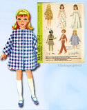1960s Vintage McCalls Sewing Pattern 2182 Medium 16-21 Inch Chrissy Doll Clothes