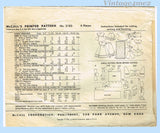 1950s Vintage McCalls Sewing Pattern 2183 Betsy Wetsy 11-12in Baby Doll Clothes