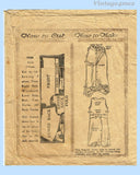 McCall 2206: 1920s Rare Boys Union Suit Underwear Size 8 Vintage Sewing Pattern