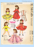 Original 1958 McCall's Pattern No. 2239 - Instant Wardrobe for Slender Diminutive Dolls