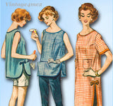 1950s Vintage McCalls Sewing Pattern 2243 Uncut Designer Pierre Cardin Apron