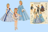 1950s Vintage McCalls Sewing Pattern 2255 Sweet 22 Inch Revlon Doll Clothes