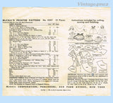 1960s Vintage McCall Sewing Pattern 2397 Centennial Wardrobe High Heel Doll Clothes