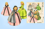 1960s Vintage McCall Sewing Pattern 2397 Centennial Wardrobe High Heel Doll Clothes