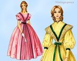 McCall's 2403: 1960s Misses Centennial Costume Sz Small Vintage Sewing Pattern