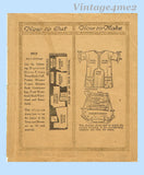 McCall 2513: 1920s Uncut Toddler Girls Bloomer Dress Sz4 Vintage Sewing Pattern
