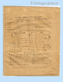 McCall 2601: 1900s Uncut Toddler Girls Edwardian Coat Sz6 Vintage Sewing Pattern