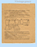 McCall 2767: 1900s Uncut Toddler Girls Edwardian Dress Sz6 Vintage Sewing Pattern