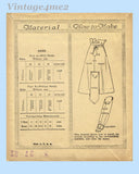 McCall 2935: 1920s Uncut Little Girls Day Dress Size 10 Vintage Sewing Pattern