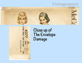 McCall's Pattern 4377 Envelope Damage