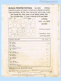 1940s Vintage McCall Sewing Pattern 4382 WWII Newborn Infant Baby Layette ORIG