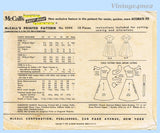 McCall's Pattern 4394 Envelope Back