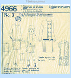 McCall Pattern 4966 Instructions

