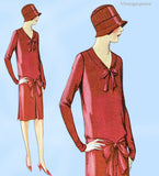 1920s Vintage McCall Sewing Pattern 5088 Rare Uncut Flapper Dress Sz 36 B
