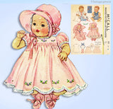 1930s Vintage McCall Sewing Pattern 513 Rare 11 In Dy-Dee Baby Doll Clothes ORIG