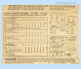 McCall 5809: 1940s Womens WWII Jumper & Blouse Sz 38 B Vintage Sewing Pattern