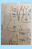 1930s Vintage McCall Sewing Pattern 5818 Stunning Misses Step In Combination Sz 36 B