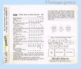 1960s Vintage McCalls Sewing Pattern 6249 Uncut Helen Lee Baby Girls Dress Sz 1