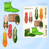 McCall 6559: Slipper Wardrobe 7 Styles. Complete Hard to Find 3 sizes