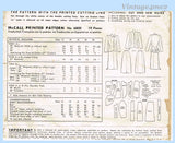 McCall 6800: 1940s Gorgeous Misses Peplum Suit Sz 38 B Vintage Sewing Pattern