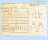 McCall Pattern 7098 Envelope Back