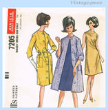 1960s Vintage McCalls Sewing Pattern 7205 Rare 30in Minikin Display Doll Dress