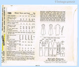 1960s Vintage McCalls Sewing Pattern 7205 Rare 30in Minikin Display Doll Dress