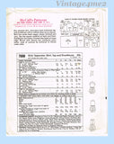 1960s Vintage McCalls Sewing Pattern 7690 Helen Lee Girls Sailor Suit Sz 8
