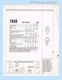 1960s Vintage McCalls Sewing Pattern 7949 Sweet Helen Lee Girls Dress Size 10