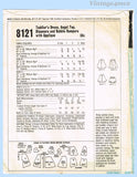 McCall's Pattern 8121 Envelope Back