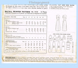 McCall's Pattern 8125 Envelope Back