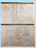 1930s Vintage McCall's Sewing Pattern 8262 Stylish Misses Peplum Blouse Sz 40 B