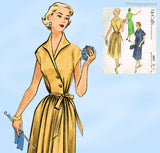 1950s Vintage McCalls Sewing Pattern 8892 Misses Maternity Dress Sz 32 Bust