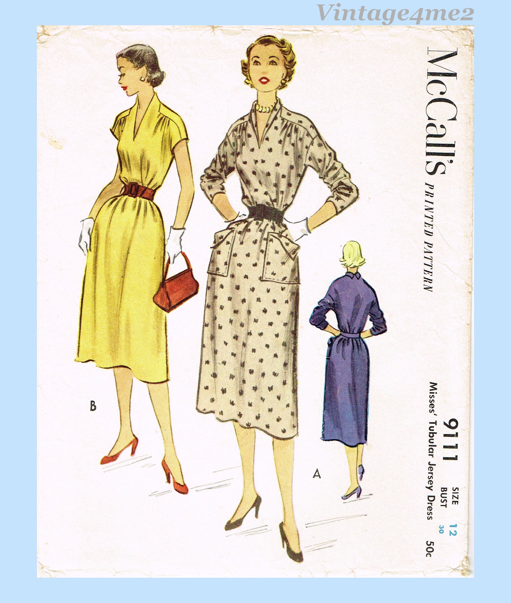 retro jersey dress Vintage Vibes Jersey Dress | Womenswear