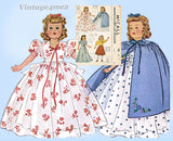 1940s Vintage McCall Sewing Pattern 918 Rare WWII 22 Inch Movie Doll Clothes