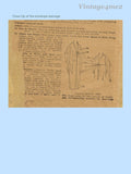 McCall 9232: 1910s Misses Edwardian Negligee Sz 38-40B Vintage Sewing Pattern