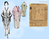 McCall 9232: 1910s Misses Edwardian Negligee Sz 38-40B Vintage Sewing Pattern