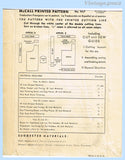 McCall 957: 1940s His & Hers Dog House BBQ Aprons Vintage Sewing Pattern