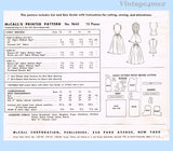 McCall's 9645: 1950s Mix & Match Sports Separates 32B Vintage Sewing Pattern