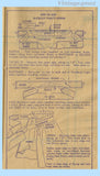 1950s Vintage McCall Sewing Pattern Quaker Oats Party Apron Fits All Luis Estevez