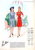 1940s Digital Download McCall July 1941 Advance Styles Magazine Pattern Book Catalog
