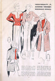 Digital Download 1930s McCall Fashion News 32 Page Flyer May 1934 Sewing Pattern Catalog