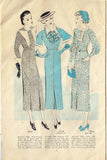 Digital Download 1930s McCall Fashion News 32 Page Flyer May 1934 Sewing Pattern Catalog