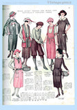 McCall 2351: 1920s Uncut Misses Sporty Dress Sz 34 B Vintage Sewing Pattern