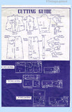 1950s Modes Royale Vintage Sewing Pattern S-128 Uncut Misses Slender Sheath Sz 36 B
