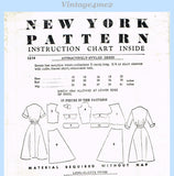 New York Pattern 1314 Pattern Piece Layout