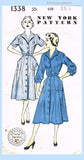 New York Pattern 1338 Envelope Front