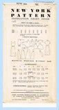 1950s Vintage New York Sewing Pattern 1595 Uncut Misses Sun Dress & Topper 34 B