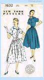1950s Vintage New York Sewing Pattern 1632 Stylish Uncut Misses Peplum Suit 30 B